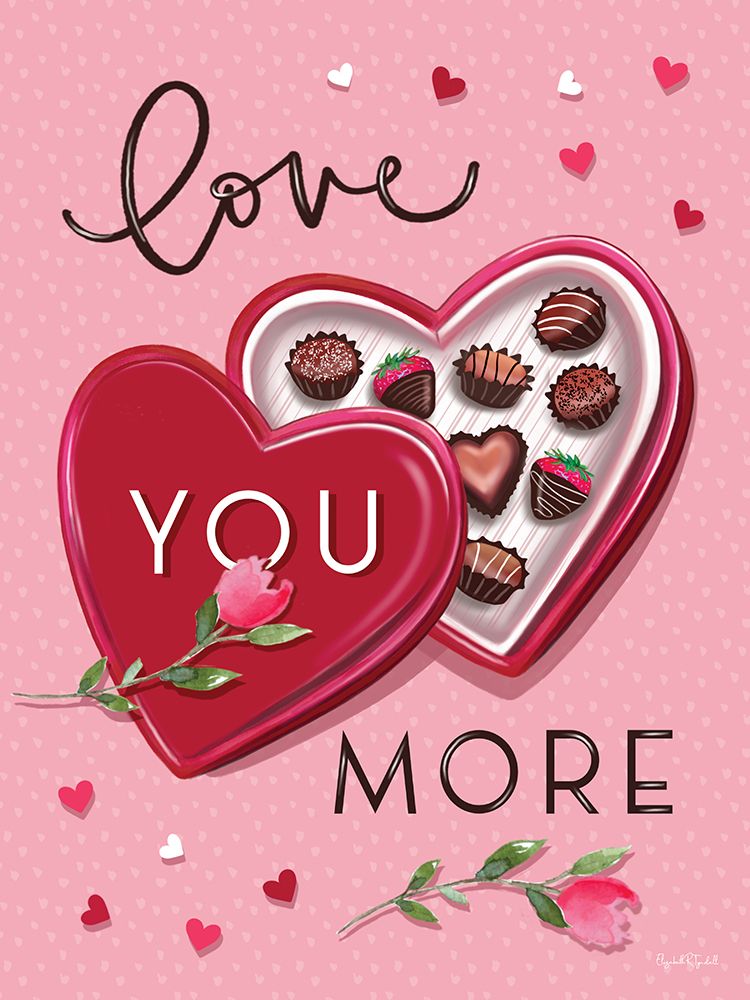 Love You More art print by Elizabeth Tyndall for $57.95 CAD