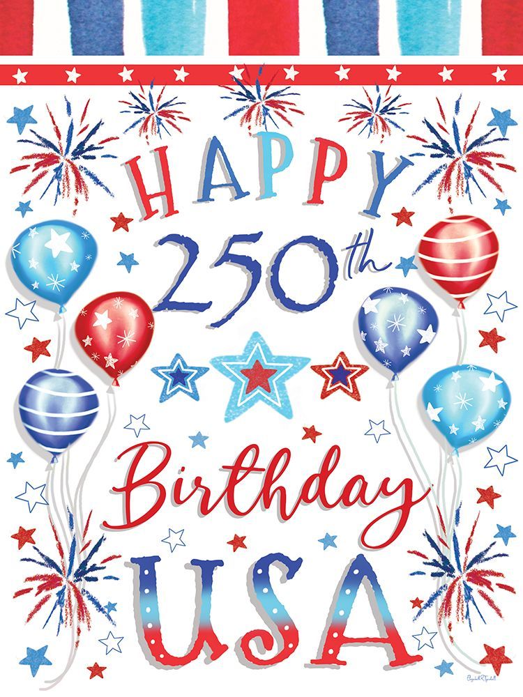 250th Birthday art print by Elizabeth Tyndall for $57.95 CAD
