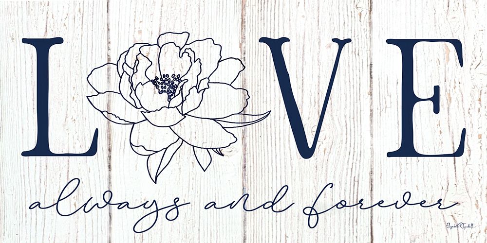 Love Always and Forever art print by Elizabeth Tyndall for $57.95 CAD