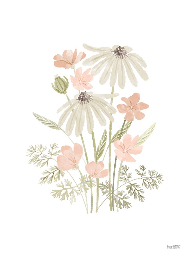Daisies in Bloom art print by House Fenway for $57.95 CAD