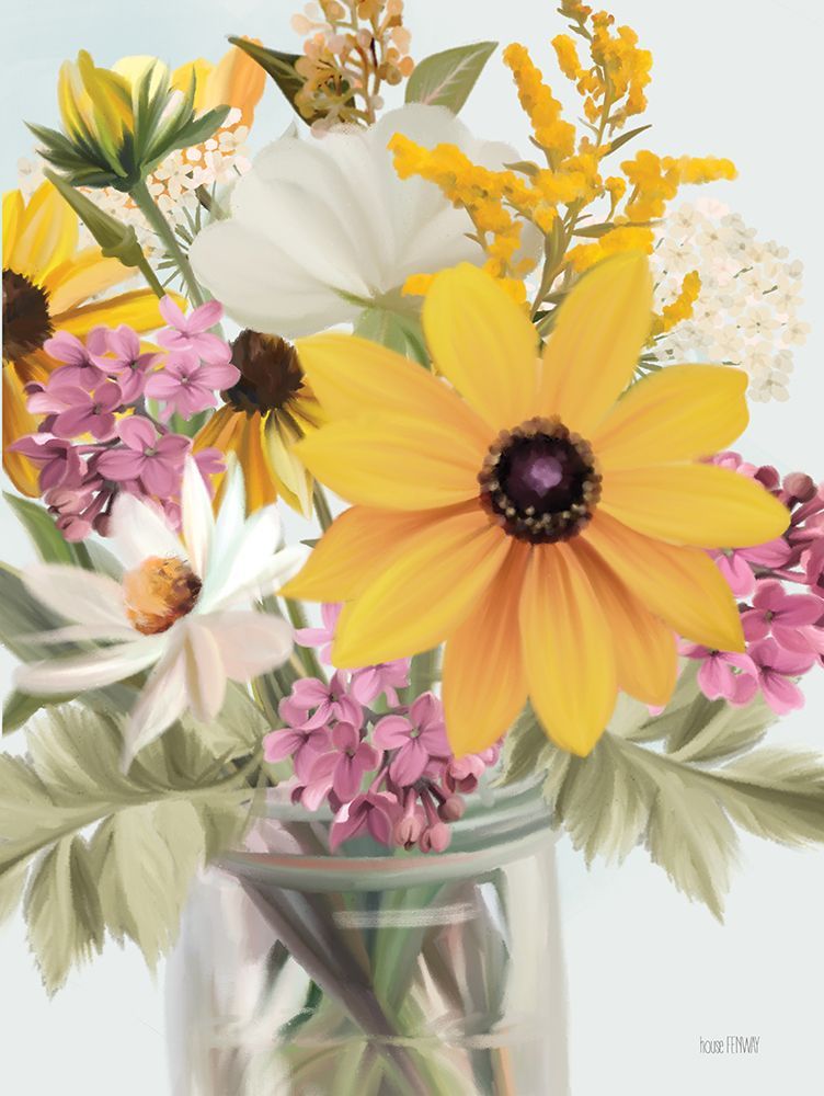 Farmers Market Bunch art print by House Fenway for $57.95 CAD