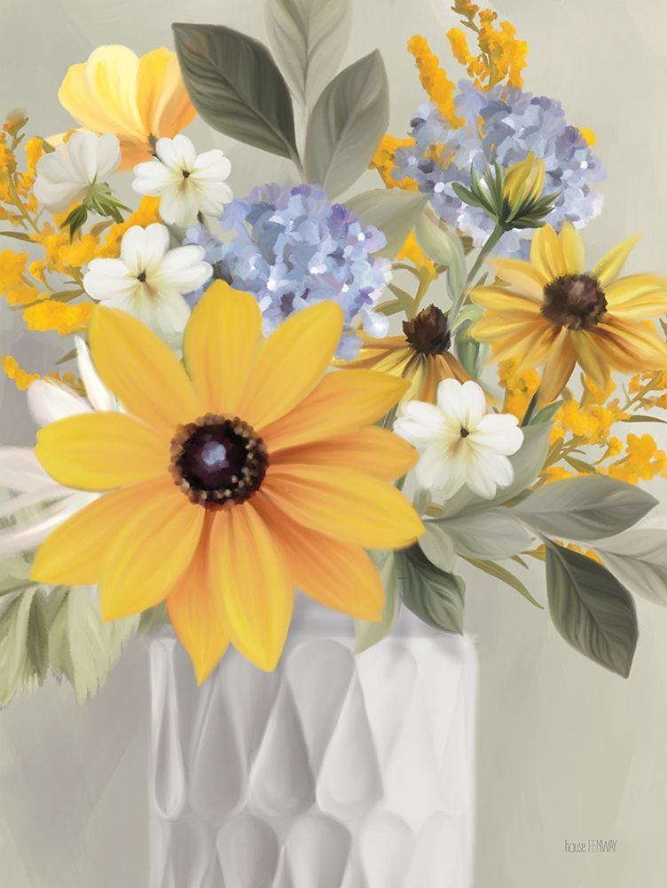 Sunny Susans art print by House Fenway for $57.95 CAD