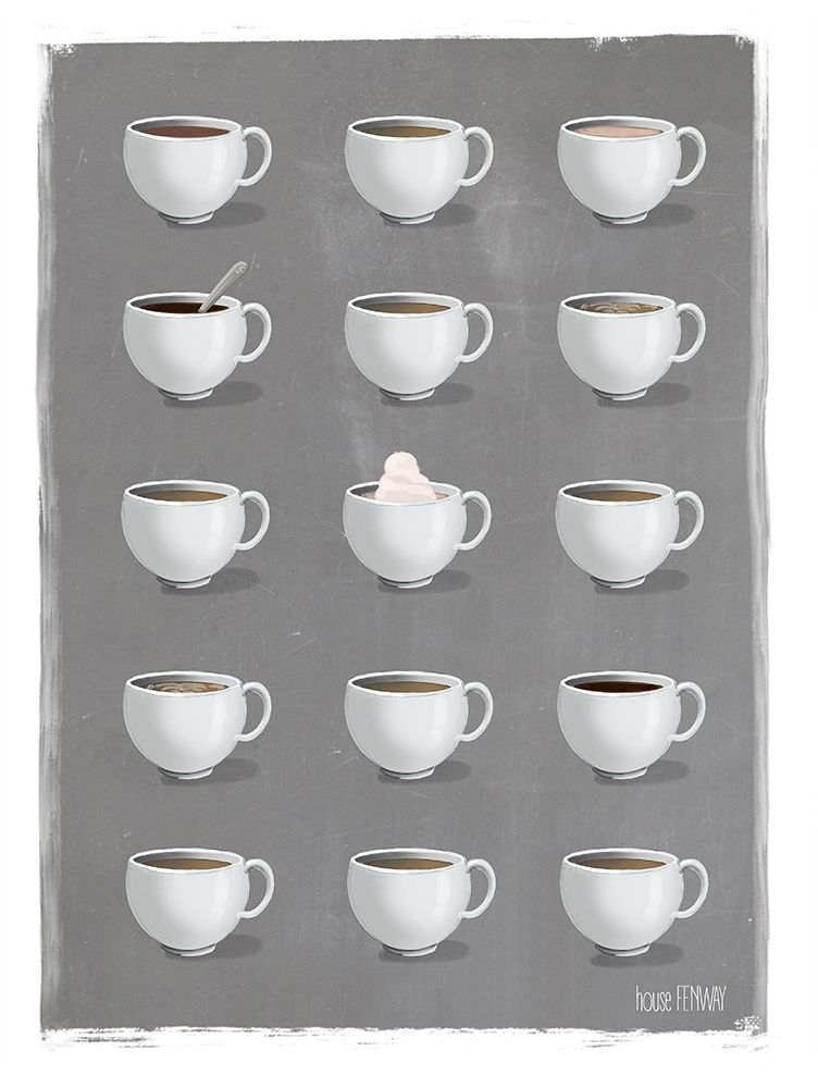 Give Me All the Coffee art print by House Fenway for $57.95 CAD