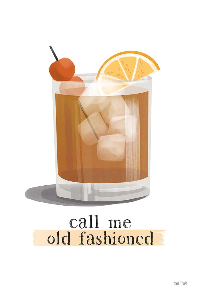 Call Me Old Fashioned art print by House Fenway for $57.95 CAD