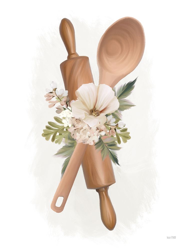 Kitchen Bouquet II art print by House Fenway for $57.95 CAD