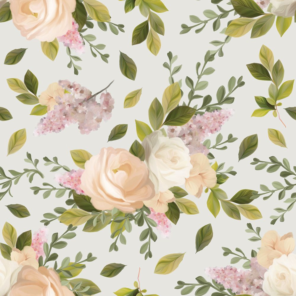 Primrose And Lilacs art print by House Fenway for $57.95 CAD