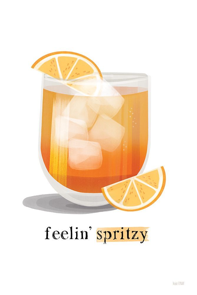 Feelin Spritzy art print by House Fenway for $57.95 CAD