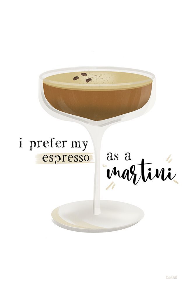 Espresso Martini art print by House Fenway for $57.95 CAD