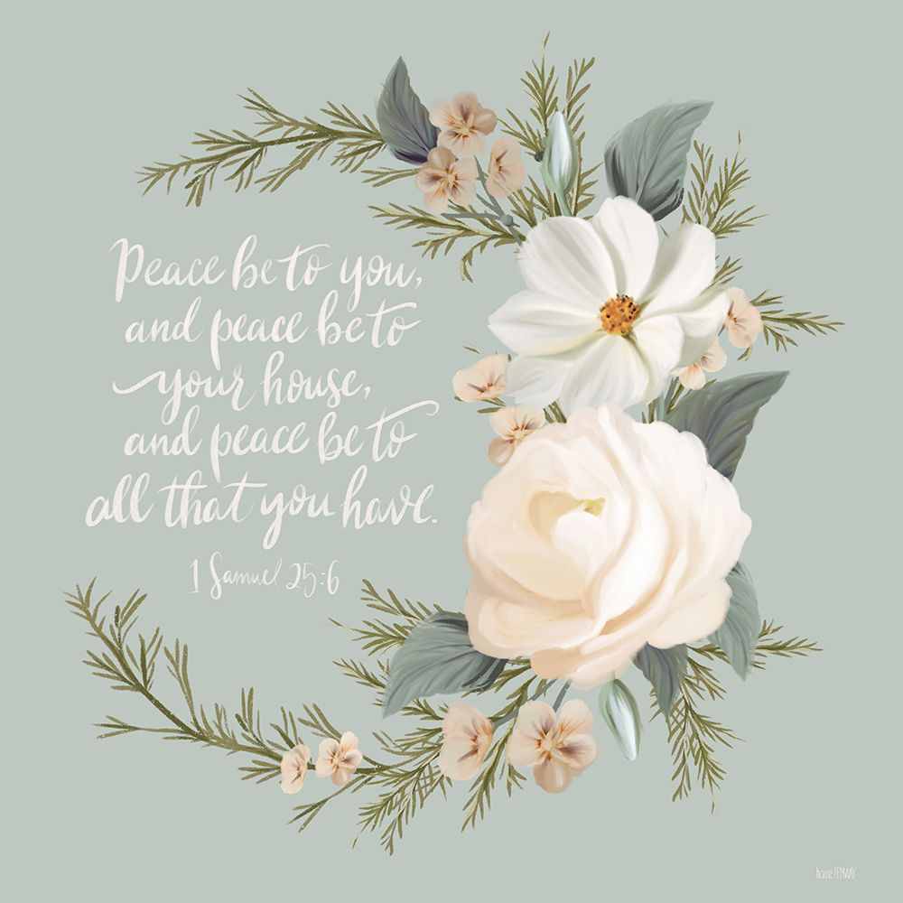 Peace Be To You art print by House Fenway for $57.95 CAD