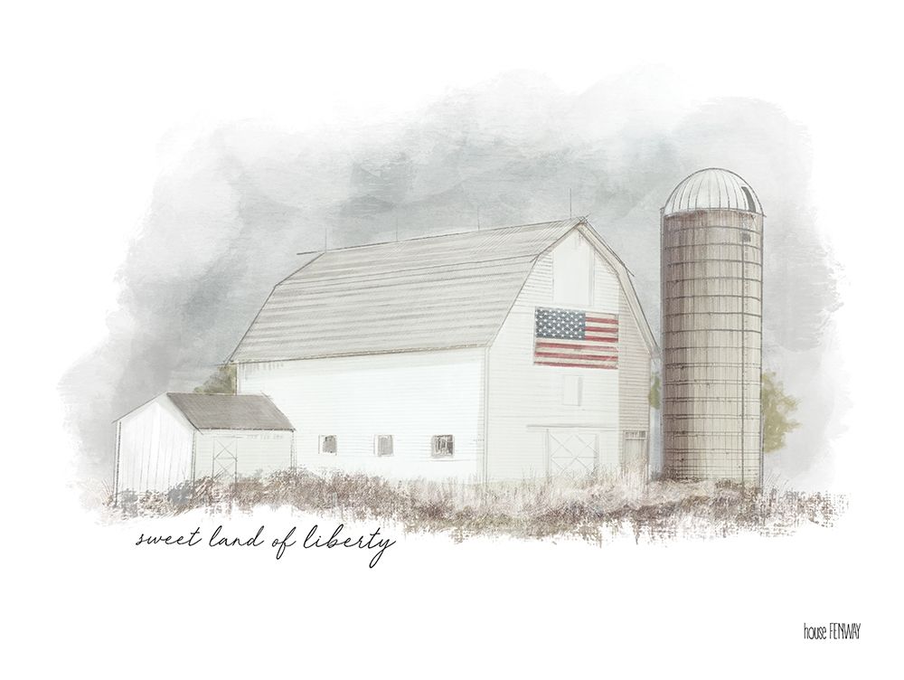 Sweet Liberty art print by House Fenway for $57.95 CAD