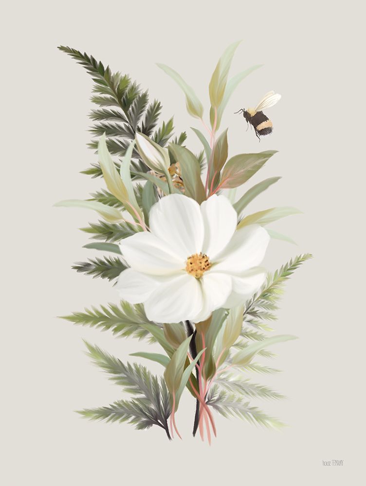 Garden Greens I art print by House Fenway for $57.95 CAD