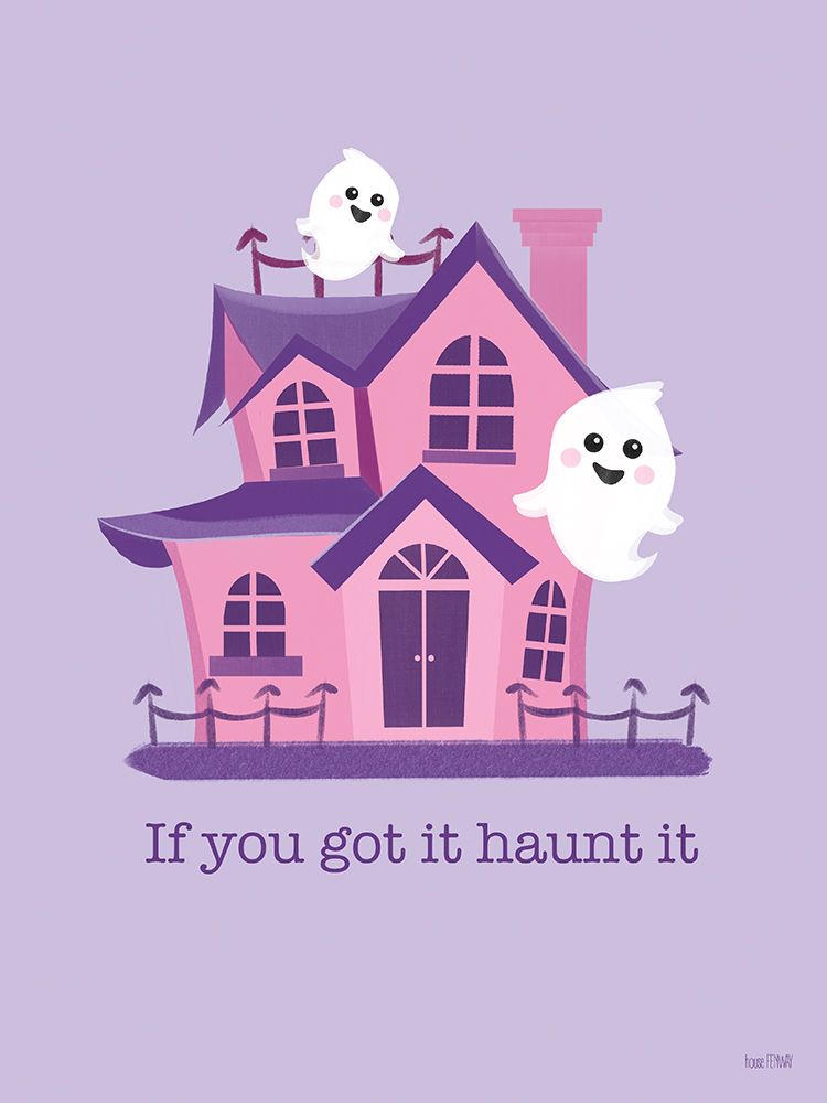 Haunt It art print by House Fenway for $57.95 CAD