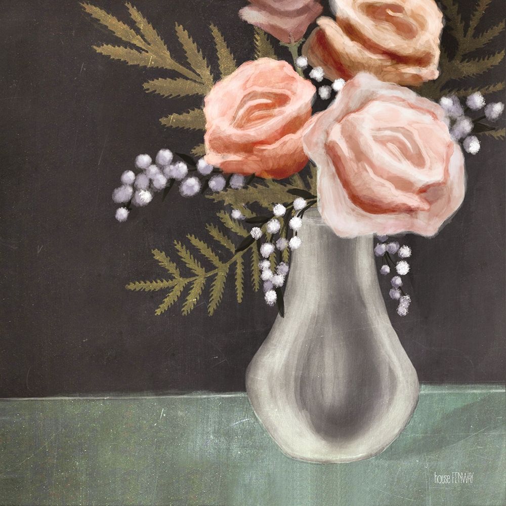 Pink Roses art print by House Fenway for $57.95 CAD
