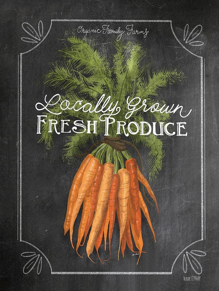 Fresh Carrots art print by House Fenway for $57.95 CAD