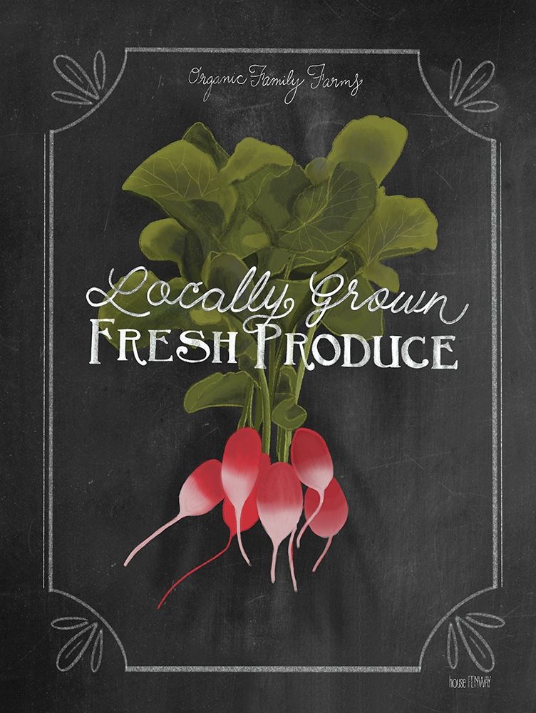 Fresh Radishes art print by House Fenway for $57.95 CAD