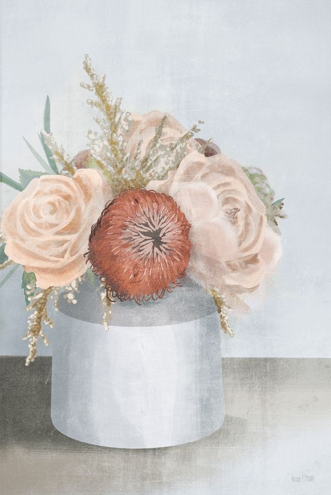 Stoneware Posies I art print by House Fenway for $57.95 CAD