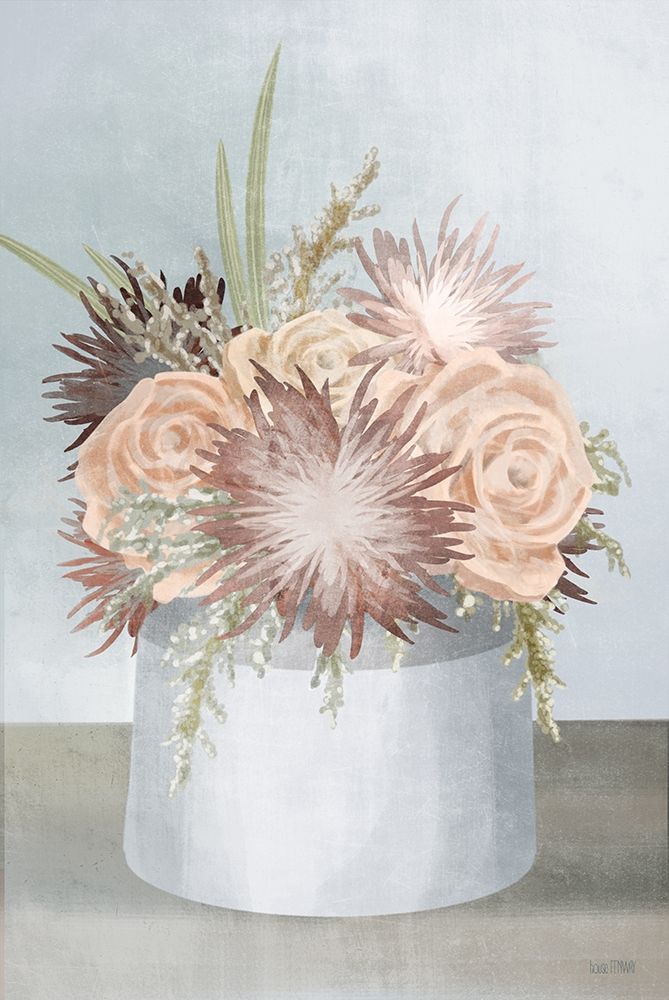 Stoneware Posies II art print by House Fenway for $57.95 CAD