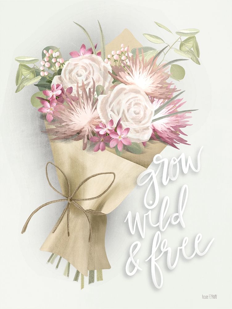 Wild and  Free art print by House Fenway for $57.95 CAD
