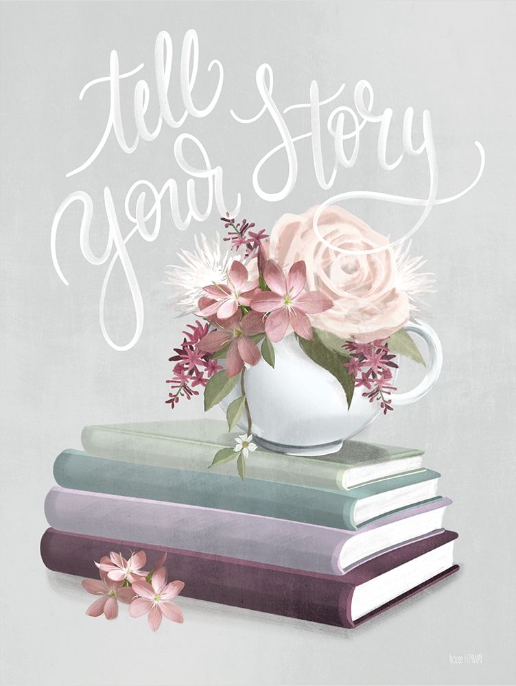 Tell Your Story art print by House Fenway for $57.95 CAD