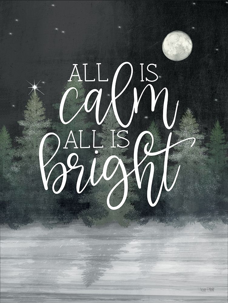 All is Calm I art print by House Fenway for $57.95 CAD