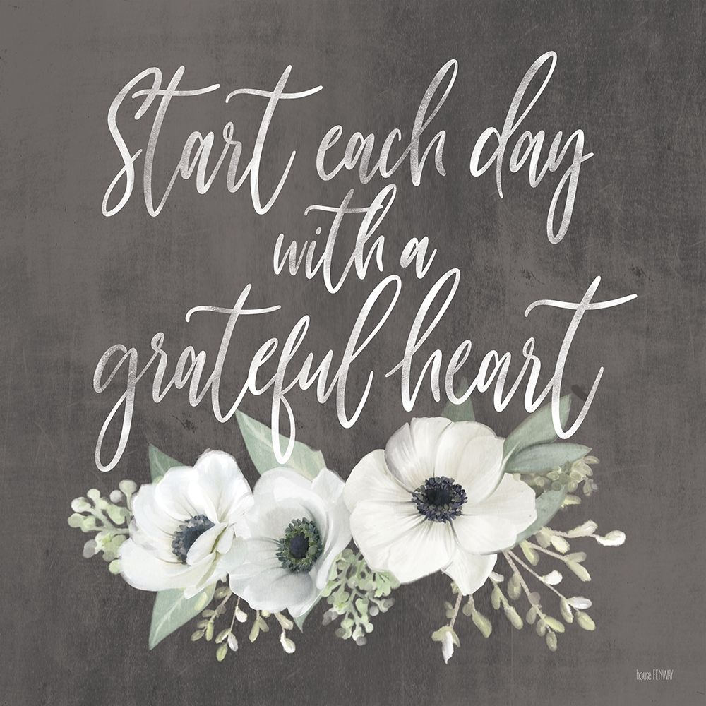Grateful Heart art print by House Fenway for $57.95 CAD