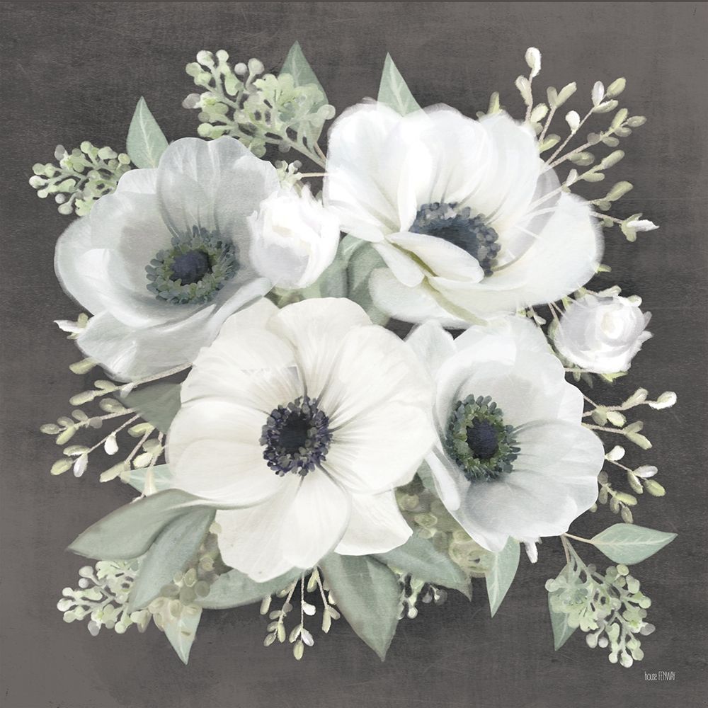Anemone Square I art print by House Fenway for $57.95 CAD