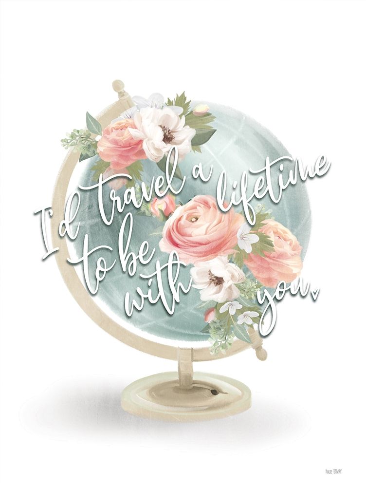 Travel A Lifetime art print by House Fenway for $57.95 CAD