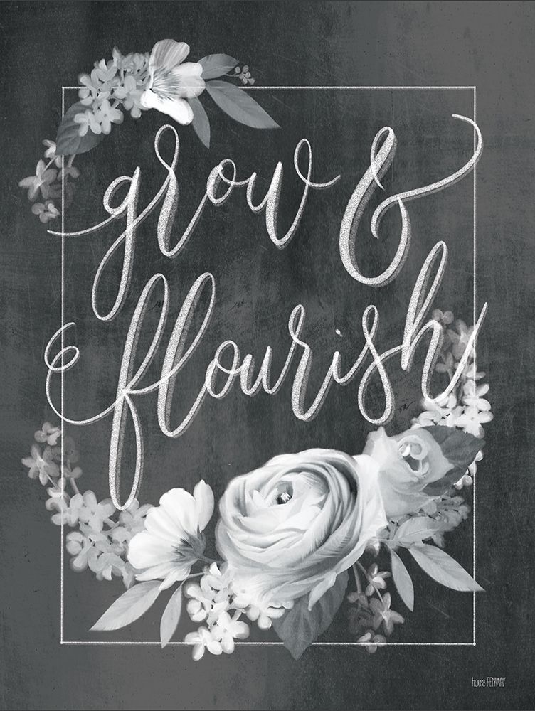 Grow and Flourish art print by House Fenway for $57.95 CAD