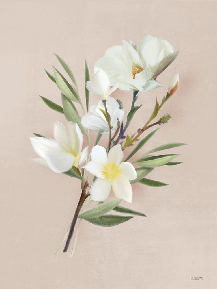 Spring Magnolias art print by House Fenway for $57.95 CAD