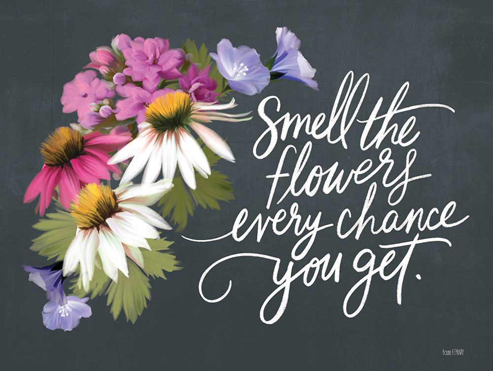 Smell the Flowers art print by House Fenway for $57.95 CAD