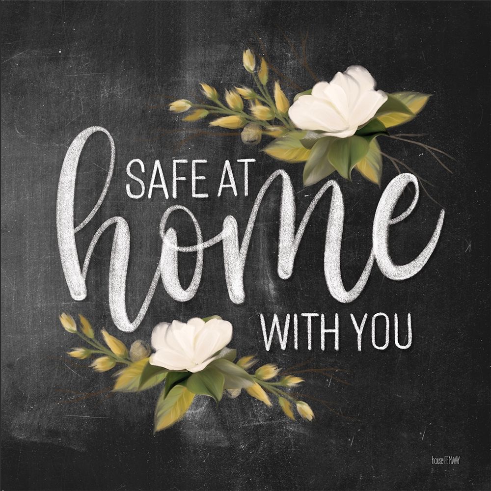 Safe at Home with you art print by House Fenway for $57.95 CAD
