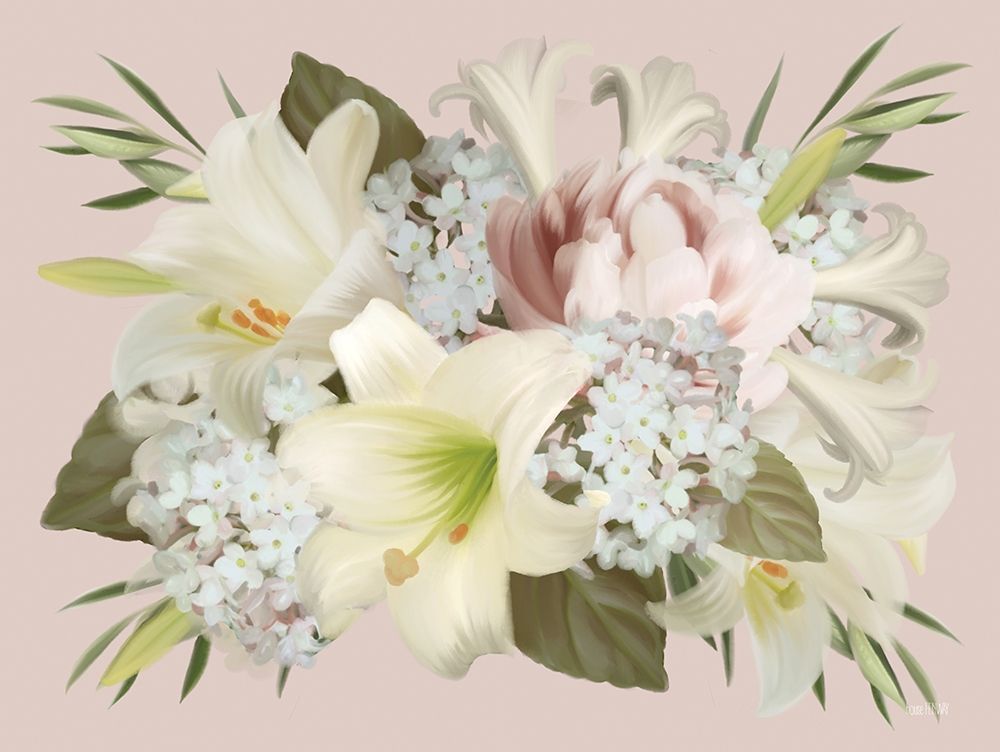 Spring Lily Floral art print by House Fenway for $57.95 CAD