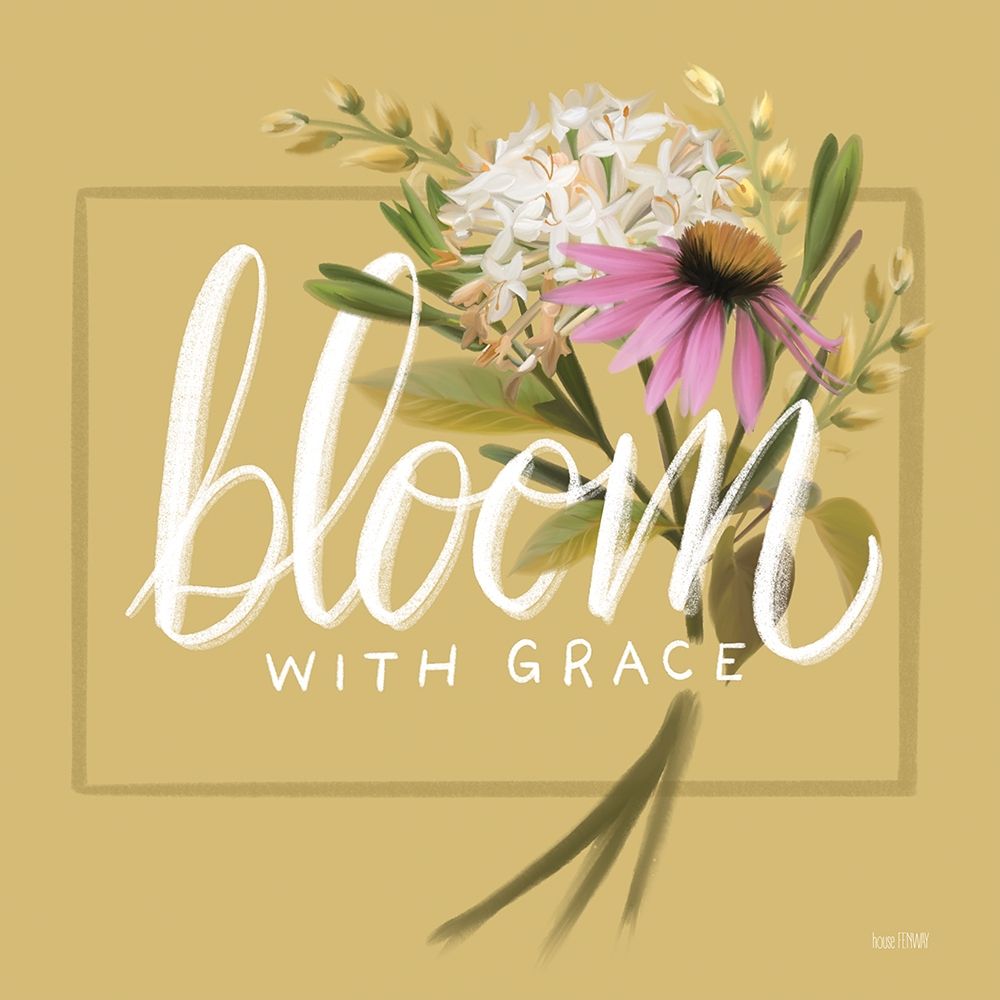 Bloom with Grace art print by House Fenway for $57.95 CAD