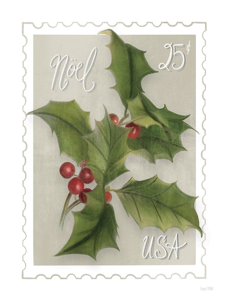 Christmas Stam Noel art print by House Fenway for $57.95 CAD