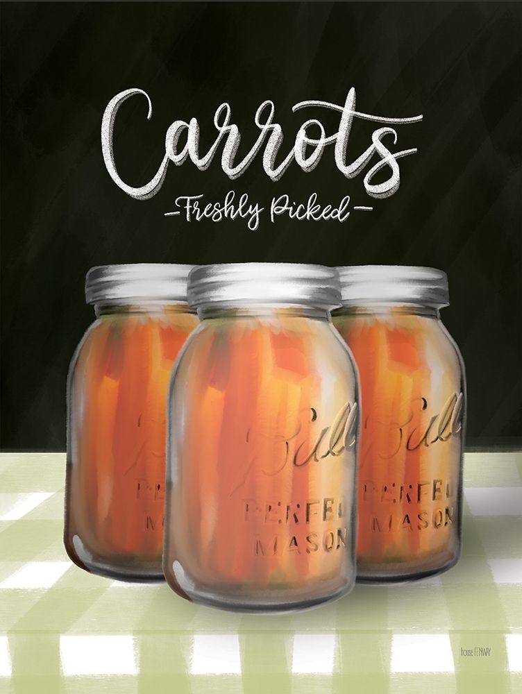 Farm Fresh Carrots art print by House Fenway for $57.95 CAD