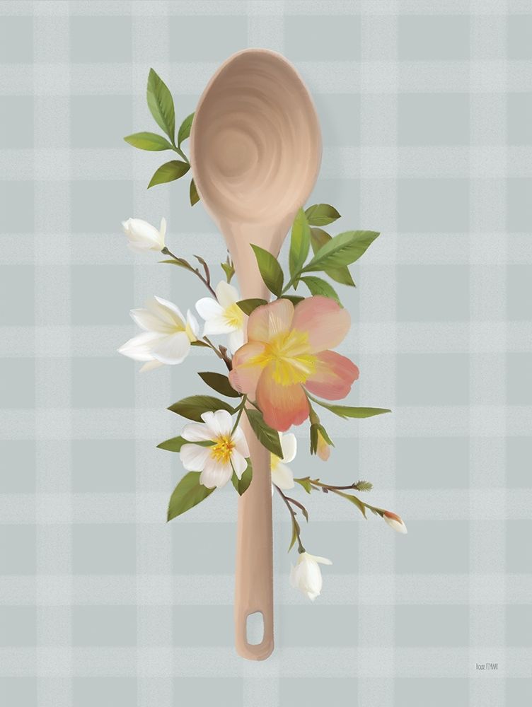 Kitchen Made with Love Spoon art print by House Fenway for $57.95 CAD