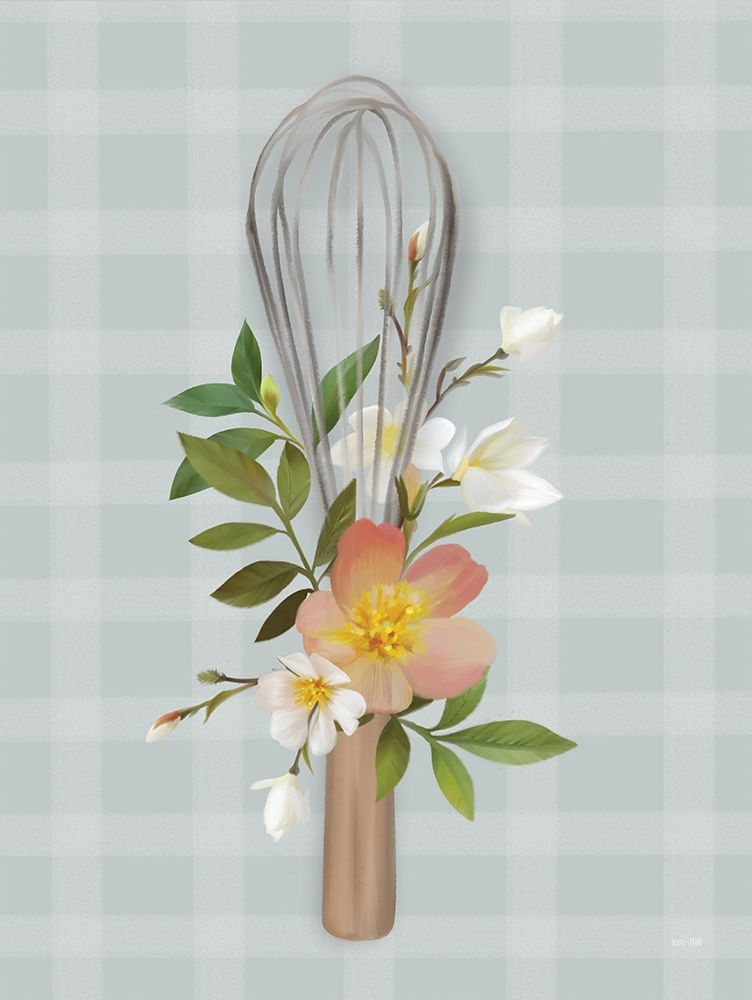 Kitchen Made with Love Whisk art print by House Fenway for $57.95 CAD
