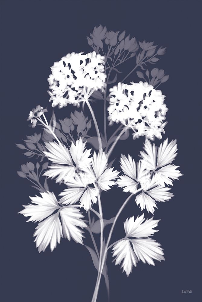 Blues in Bloom II art print by House Fenway for $57.95 CAD