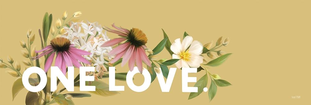 One Love art print by House Fenway for $57.95 CAD