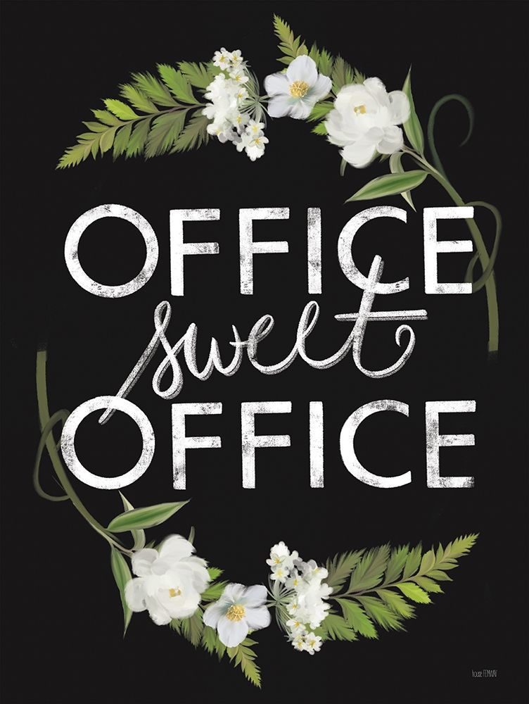 Office Sweet Office art print by House Fenway for $57.95 CAD