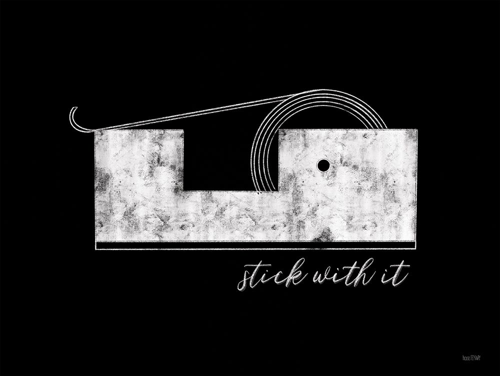 Stick With It art print by House Fenway for $57.95 CAD