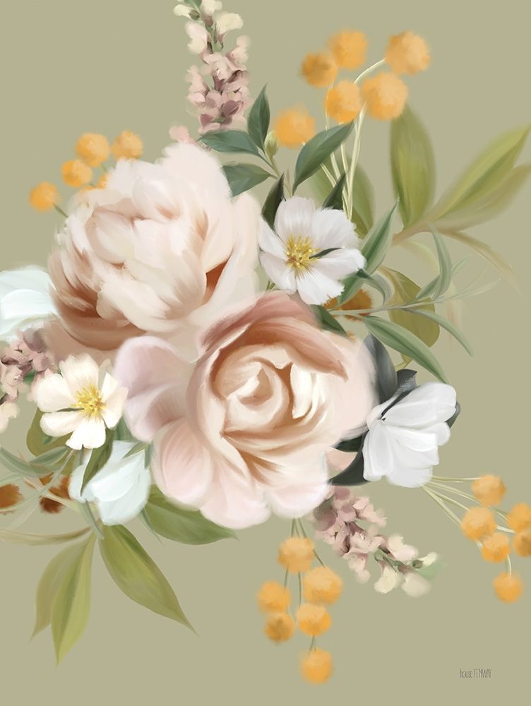 Moody Peonies art print by House Fenway for $57.95 CAD