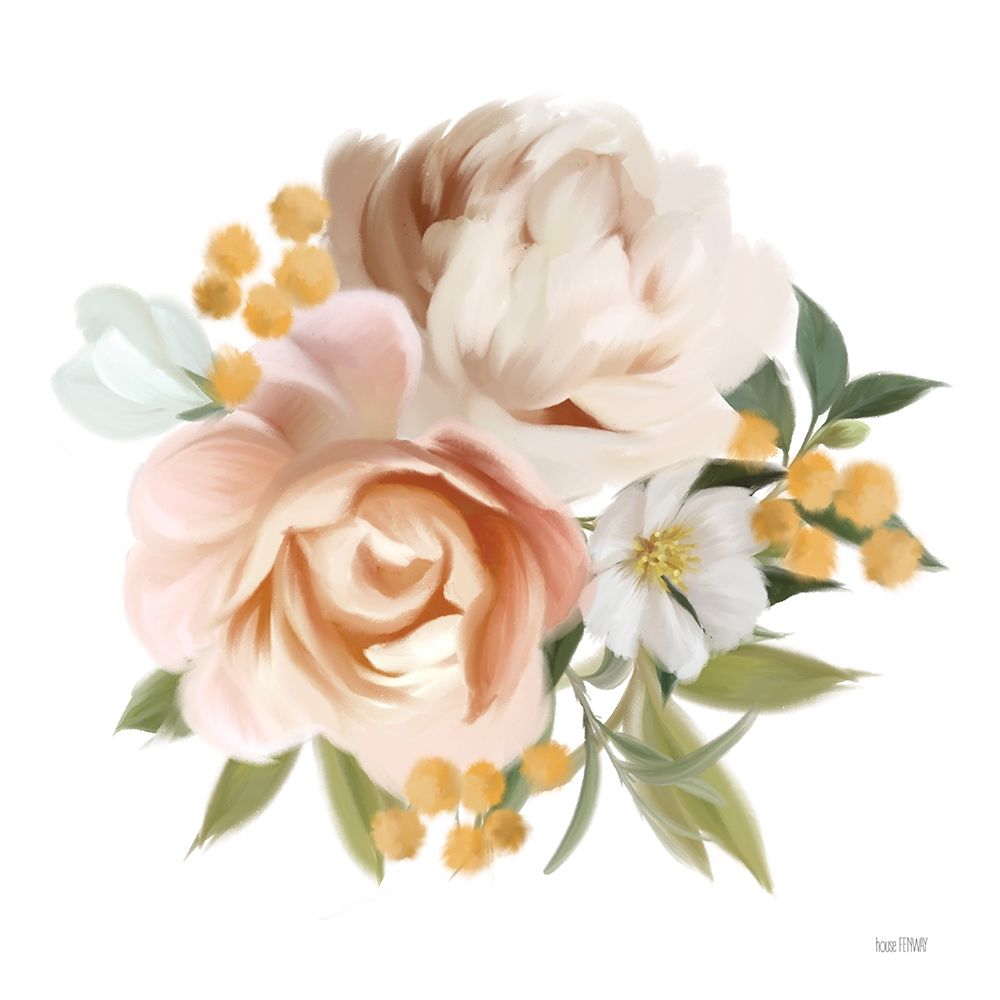 Peony Cluster art print by House Fenway for $57.95 CAD