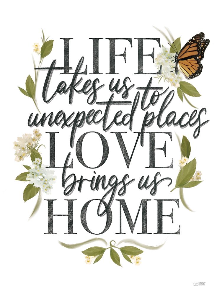 Love Brings Us Home art print by House Fenway for $57.95 CAD