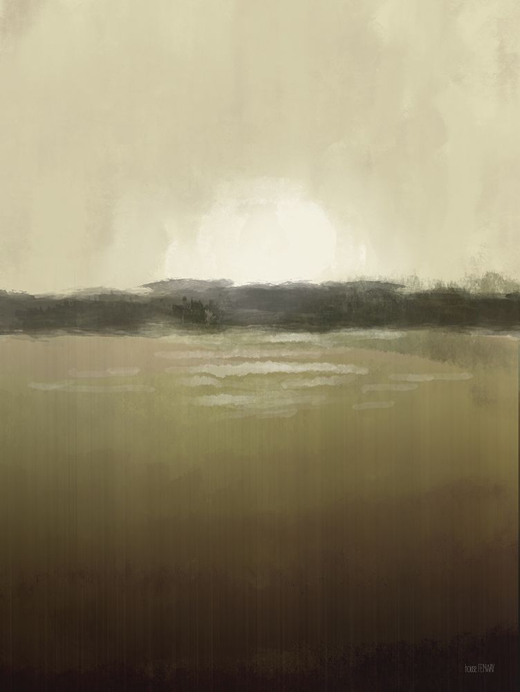 Golden Sunset art print by House Fenway for $57.95 CAD