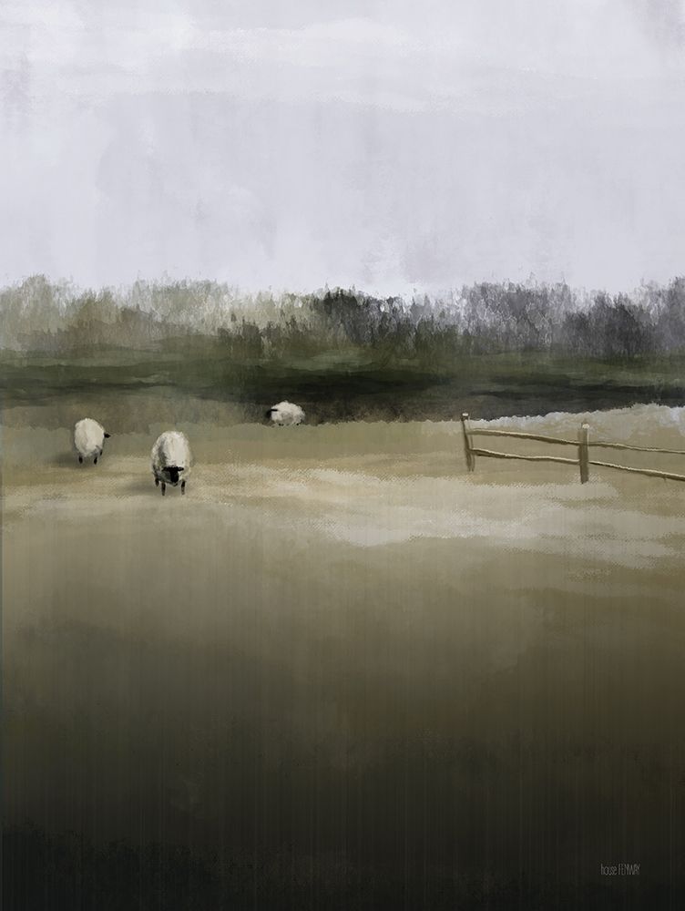 Countryside Flock art print by House Fenway for $57.95 CAD