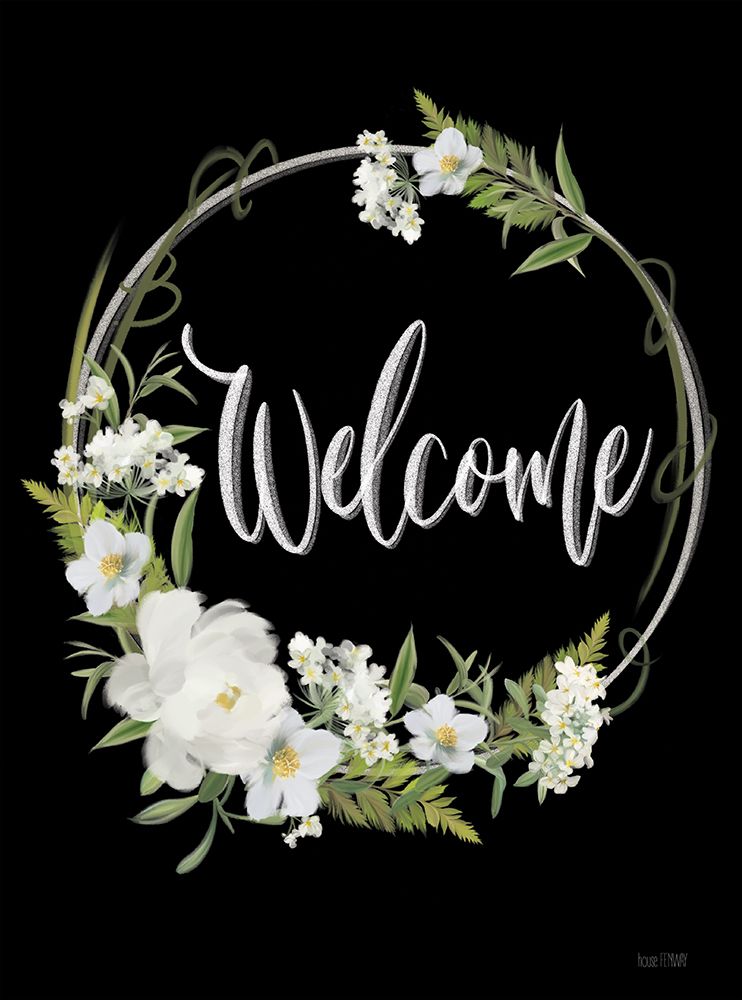 Welcome art print by House Fenway for $57.95 CAD