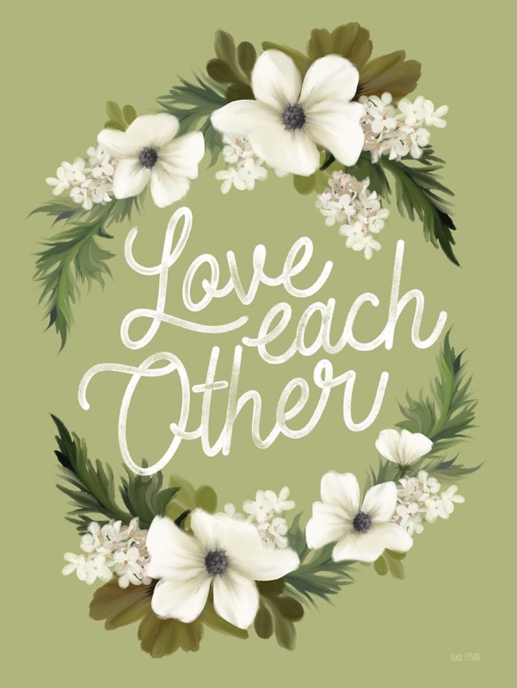 Love Each Other art print by House Fenway for $57.95 CAD