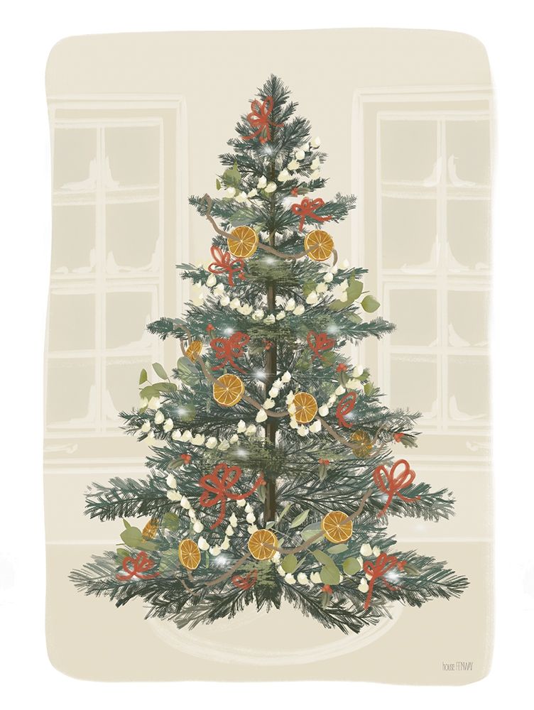 Old Fashioned Christmas art print by House Fenway for $57.95 CAD