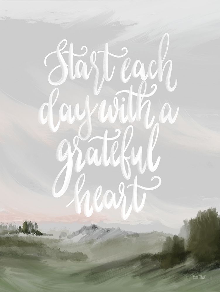 Start Each Day art print by House Fenway for $57.95 CAD